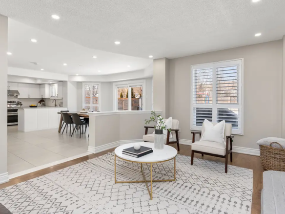 An interior image of a home for sale in Oakville, Ontario, Canada.