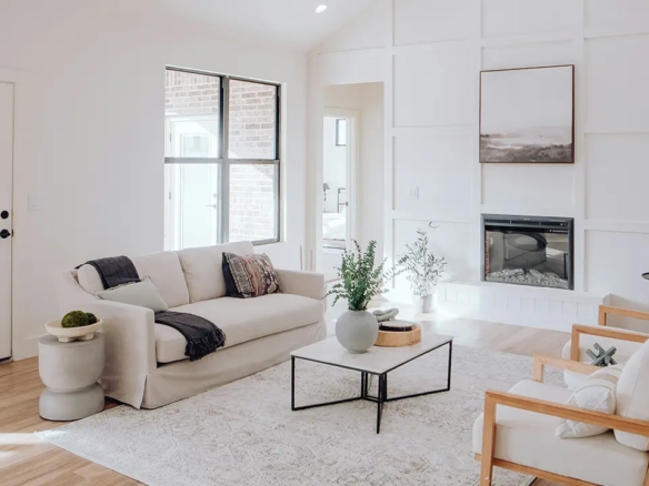 The interior of a home for sale in Oakville, Ontario.